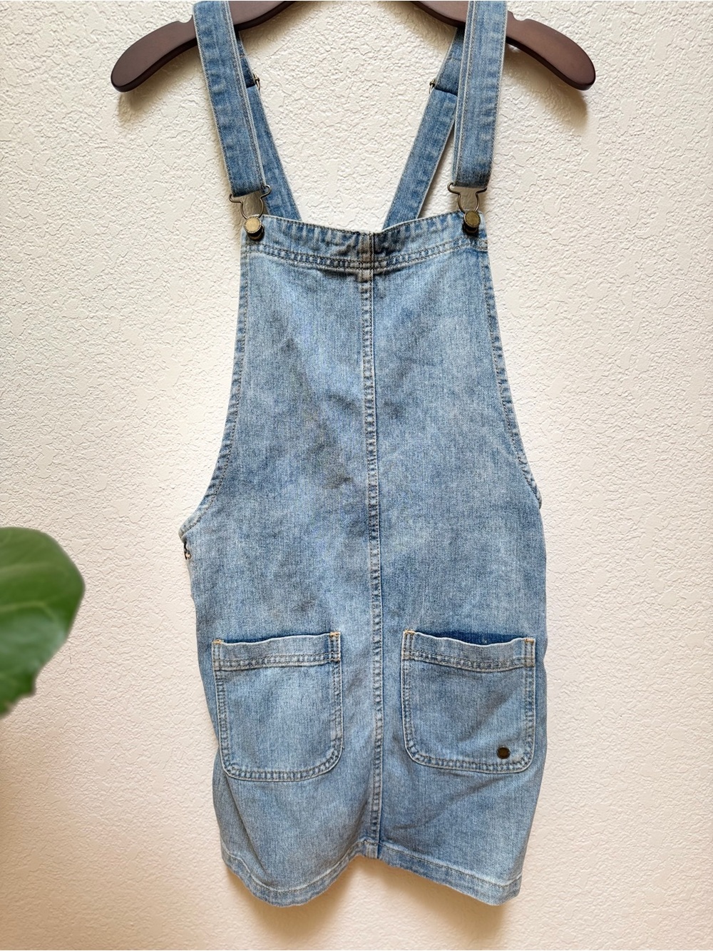 Roxy Denim Overall Dress Size Small - Picture 1 of 5